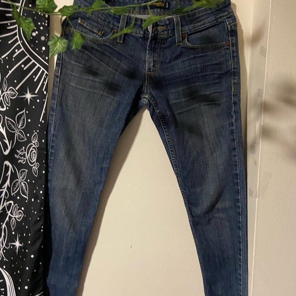 size 524 jeans low rise skinny